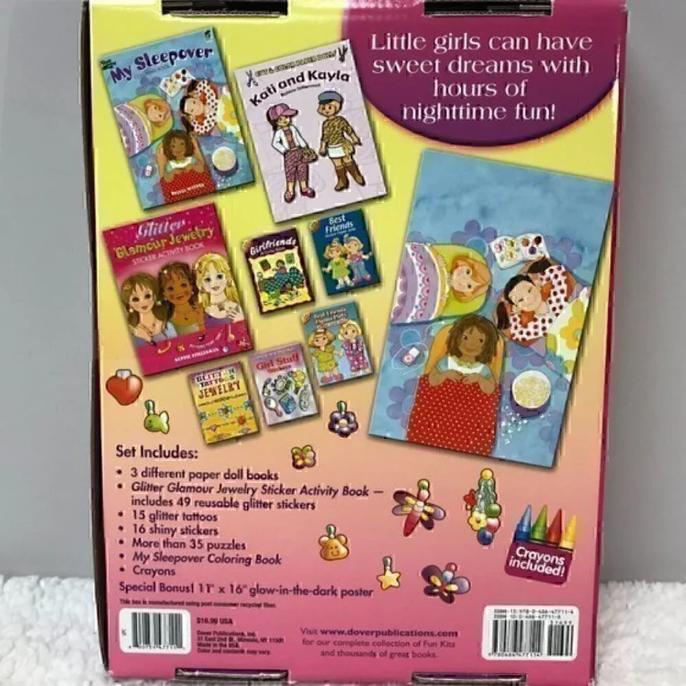 Dover "Sleepover" Fun Kit - Picture 2 of 3